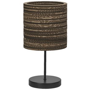   Lampă de masă din carton, 38,5 cm - Osram Decor Cardboard Cylinder, cu soclu 1xE27, cablu de 1,5 metri, 220-240 V