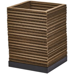   Lampă de masă, 27 cm - Osram Decor Cardboard Square, cu soclu 1xE27, cablu de 1,5 metri, 220-240 V
