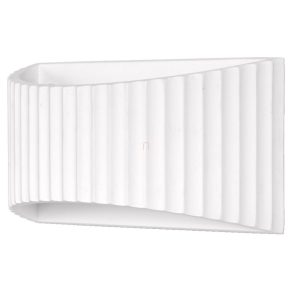   Lampă de perete Osram Decor Plaster Band cu abajur înclinat din ipsos, semicirculară