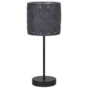   Lampă de masă cu abajur din țesătură, 40,5 cm - Osram Decor Felt Weaving, cu soclu 1xE14, cablu de 1,5 metri, 220-240 V