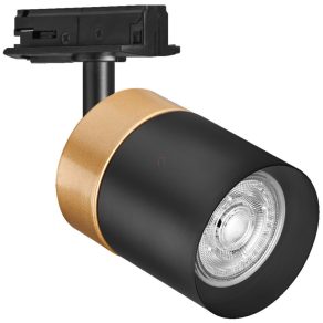 Spot lumina Osram, negru și auriu (Tracklight)