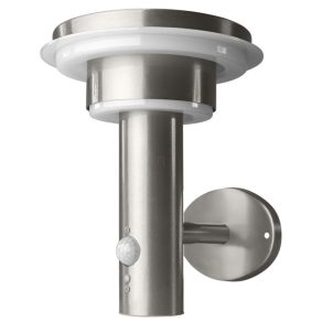   Aplică LED pentru exterior Osram cu senzor de lumină și mișcare, alb cald, 6 W (Endura Style Solar)