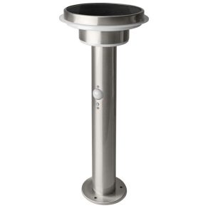   Lampă solară de exterior Osram cu senzor de mișcare, alb cald, 6 W, 40 cm, argintiu (Endura Style Solar)