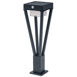   Lampă solară de exterior Osram cu senzor de mișcare, alb cald, 6 W, 50 cm, antracit (Endura Style Solar)
