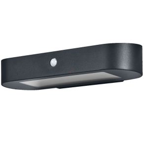   Lampă LED Osram Endura Style Oval pentru exterior, alimentată cu energie solară, cu senzor de mișcare, 3000K