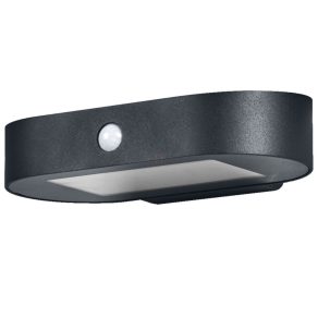   Lampa LED de exterior Osram Endura Style Oval S, alimentată cu energie solară, cu senzor de mișcare