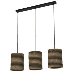   Lampă suspendată din hârtie - Osram Decor Cardboard Cylinder, cu soclu 3xE27, 220-240 V