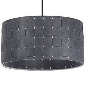   Lampă suspendată cu abajur din țesătură, 38 cm - Osram Decor Felt Weaving, cu soclu 1xE27, 220-240 V