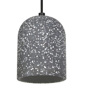   Lampa suspendată Osram Decor Pill cu model terrazzo, culoare negru