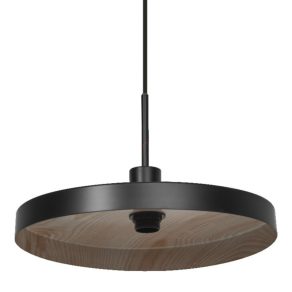   Lampă suspendată, efect lemn - Osram Decor Plate, cu soclu 1xE27, 220-240 V