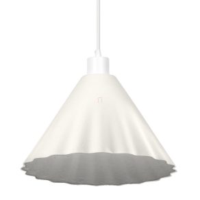   Lampă suspendată, abajur cu volane - Osram Decor Pulp, cu soclu 1xE27, 220-240 V