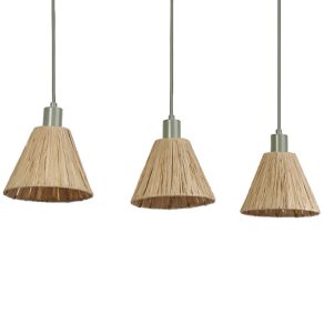   Lampă suspendată Raffia - Osram Decor Raffia Linear, cu soclu 3xE27, 220-240 V
