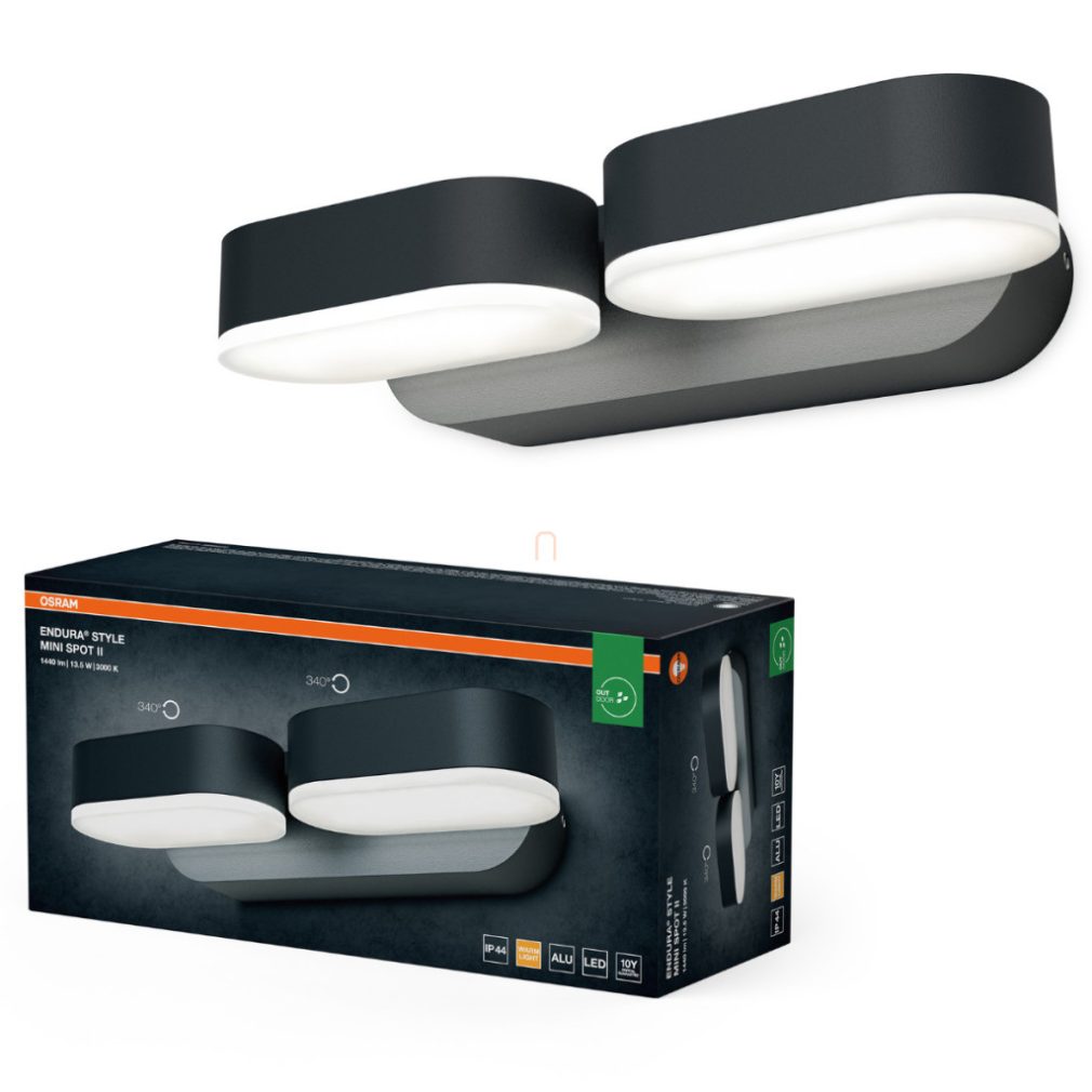 Lampă LED Osram pentru exterior, alb cald, 13 W (Endura Style Mini)