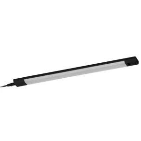  Lampă LED reglabilă pentru iluminarea tejghelei, cu întrerupător cu senzor, 50 cm, negru - Osram Linear Edge Sensor, 3000-4000-6500 K, 640 lm, temperatură de culoare și intensitate luminoasă reglabile, 8 W, 220-240 V, cu cablu de 1,5 metri