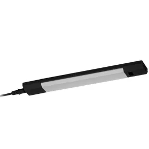   Lampă LED reglabilă pentru iluminarea tejghelei, negru - Osram Linear Edge, 3000K+ RGB, 230 lm, culoare reglabilă, 4W, 220-240 V