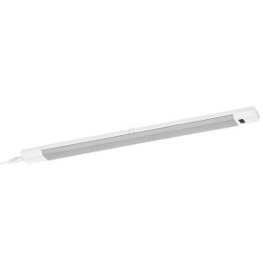   Lampă de birou LED cu telecomandă, activată prin senzor, 50 cm, albă - Osram Linear Edge, 3000 K+ RGB, 460 lm, culoare și luminozitate reglabile, 8 W, cu cablu de 1,5 metri, 220-240 V