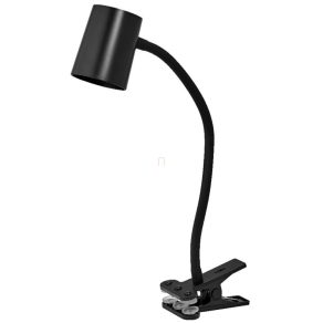   Lampă de masă cu clemă, 34 cm, negru - Osram Office Line Desk Trapezium, cu soclu 1xGU10, cablu de 1,6 metri, 220-240 V