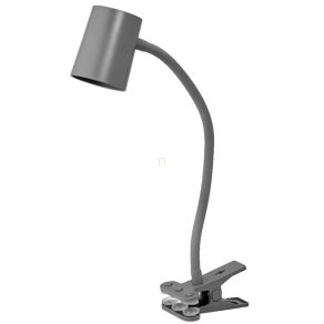   Lampă de masă cu clemă, 34 cm, gri - Osram Office Line Desk Trapezium, cu 1xGU10 soclu, cablu de 1,6 metri, 220-240 V