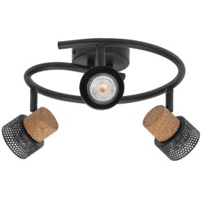   Spot Osram din plută cu 3 socluri, spiralat (Decor Spot Cork)