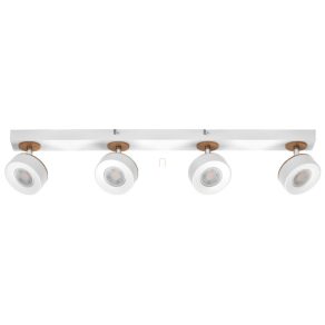   Spot LED Osram Decor Spot Pluto în culoarea alb-natural, cu 4 brațe
