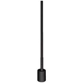   Lampă de podea inteligentă LED Osram Smart+ WIFI cu telecomandă, 80 cm, negru