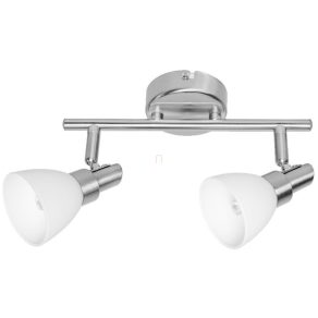   Lampa Osram LED spot G9 cu sursă de lumină, abajur opal, două brațe