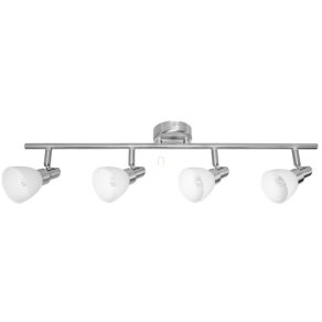   Lampa Osram LED spot G9 cu sursă de lumină, abajur opal, patru brațe