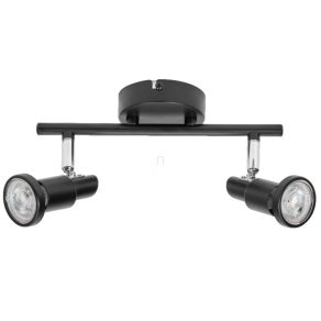   Lampă spot Osram LED GU10 cu sursă de lumină LED, culoare neagră, 2 socluri