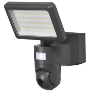   Spot LED cu cameră Wi-Fi Osram Smart+, cu senzor de mișcare, alb cald, 23 W (Flood Camera Control)