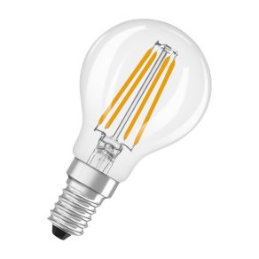 Osram LED Classic P E14, 2,5 W, 470 lm, 2700 K, cristalin