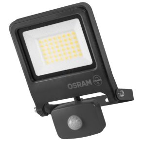   Spot LED Osram Endura Flood cu senzor de mișcare 30 W, 4000 K, 2700 lm, IP44, gri