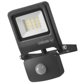  Spot LED Osram Endura Flood cu senzor de mișcare 10 W, 800 lm, 3000 K, IP44, gri