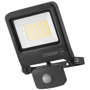   Spot LED Osram Endura Flood cu senzor de mișcare 30 W, 3000 K, 2700 lm, IP44, gri