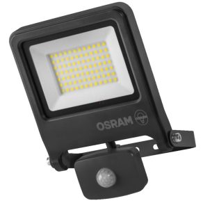   Spot LED Osram cu senzor de mișcare, alb cald, 50 W, gri (Endura Flood)