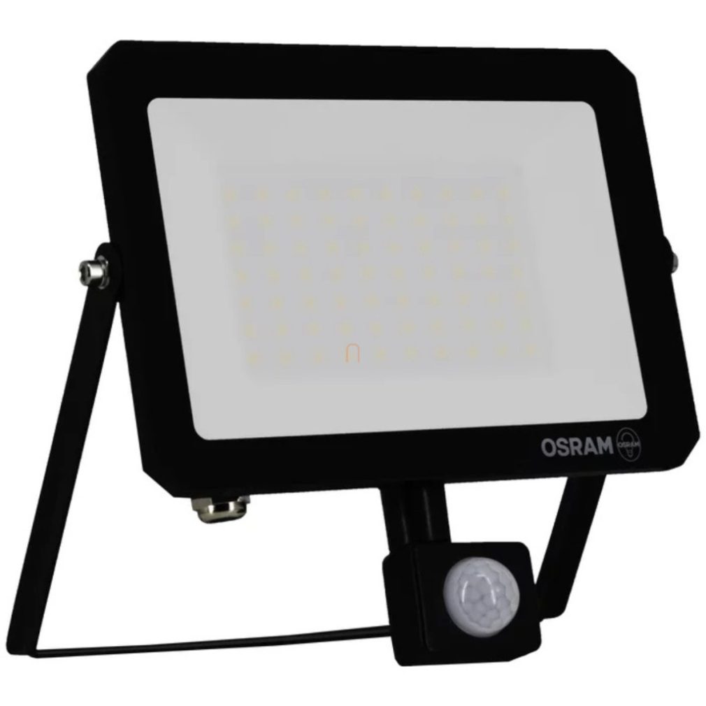 Reflector Osram cu senzor de mișcare, 50 W, 4500 lm, 4000 K, IP65, negru (Eco Floodlight)