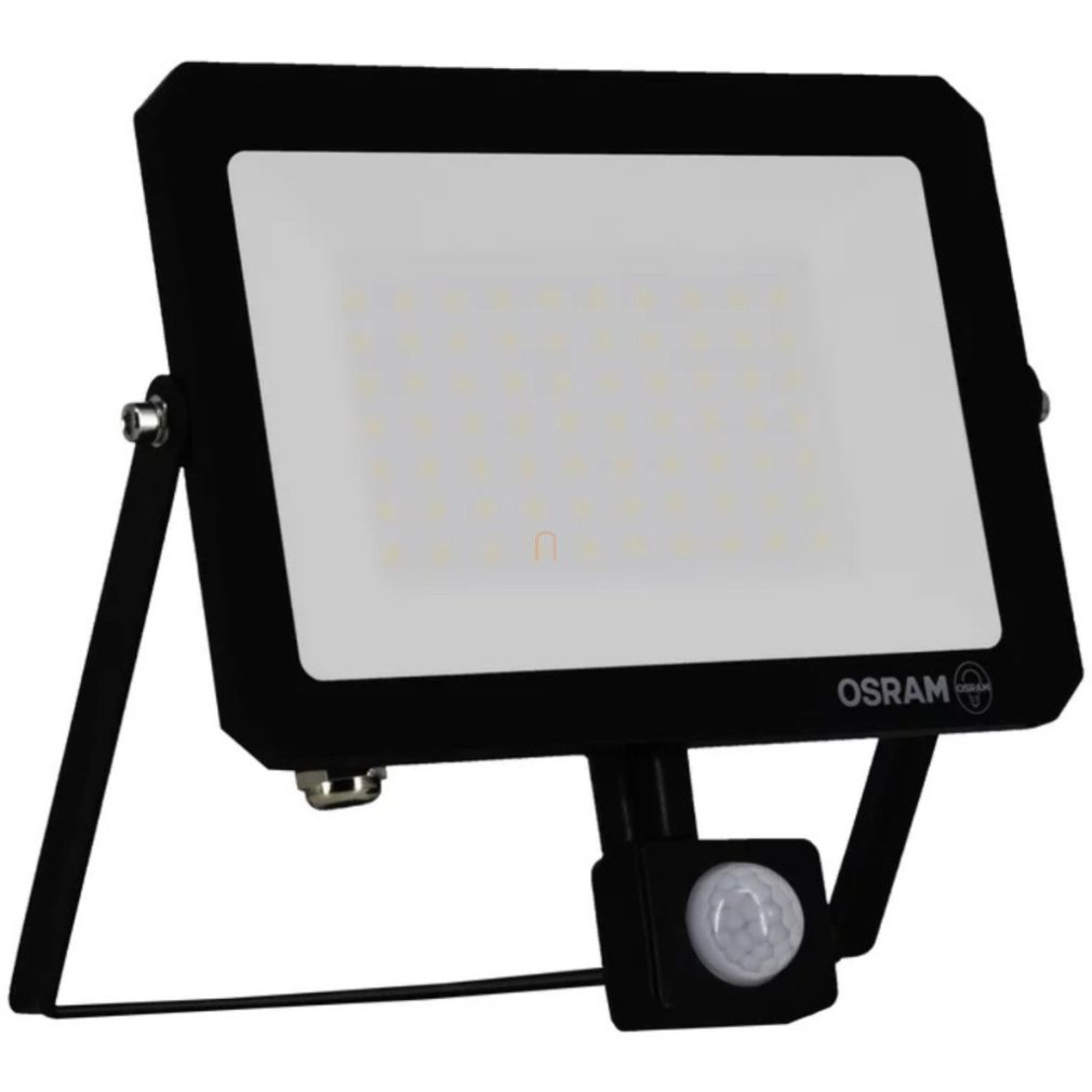 Reflector Osram cu senzor de mișcare, 50 W, 4500 lm, 6500 K, IP65, negru (Eco Floodlight)
