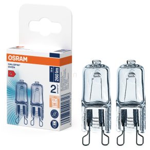   Bec Osram G9 pentru cuptor 25 W, 260 lm, 2700 K, alb cald, sticlă, 2 bucăți - Cuptor 66725