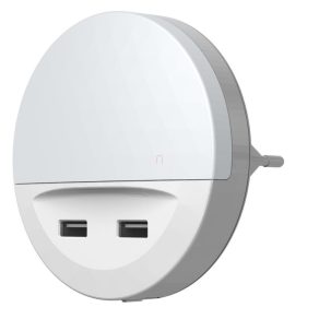   Lampă LED reîncărcabilă Osram cu senzor crepuscular, alb cald (Lunetta)