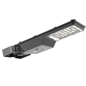   Ledvance Streetlight Eco Solar – Lampă stradală și de piață cu LED alimentată cu energie solară 10 W, 1600 lm, 4000 K, IP65, cu senzor de mișcare și senzor de lumină încorporate, negru