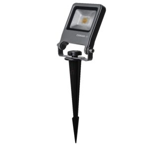   Spot LED Osram pentru exterior, cu țăruș, alb cald, 10 W (Endura Garden Spike)