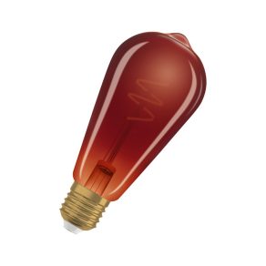   Osram Vintage 1906 Classic Slim Edison filament E27 LED, 3 W, 45 lm, 1800 K, cu intensitate reglabilă