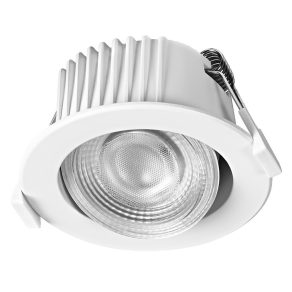   Set spot LED Osram Recess DIM Spot LED încastrat IP44, 4,9 W, 280 lm, 2700 K, alb, înclinabil