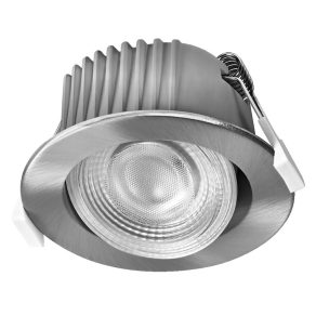   Set spot LED Osram Spot LED încastrat cu intensitate reglabilă IP44, 4,9 W, 270 lm, 2700-4000-6500 K, nichel satinat