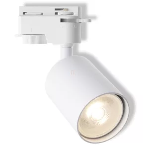   Osram Spot 1-phase tracking system Elemental – Spot cu sistem de șine, de culoare albă, cu soclu GU10, cap rotativ, 6 W