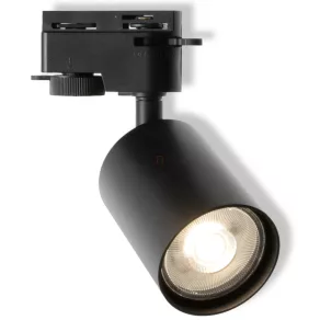   Osram Spot 1-phase tracking system Elemental – Spot cu sistem de șine, negru, cu cap rotativ, soclu GU10, 6 W