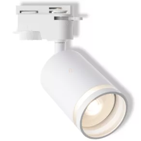   Osram Spot 1-phase tracking system Pulse GU10 WHITE – Spot cu cap orientabil pentru șină, cu soclu GU10, 6 W