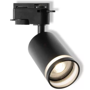   Osram Spot 1-phase tracking system Pulse GU10 Black – Spot cu cap orientabil, montabil pe șină monofazată, 6 W, negru, IP20