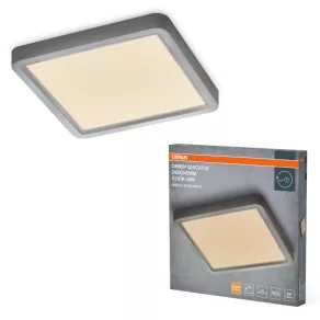   Lampă LED de tavan Osram Orbis Quickfix cu întrerupător de perete, 24,5 x 24,5 cm