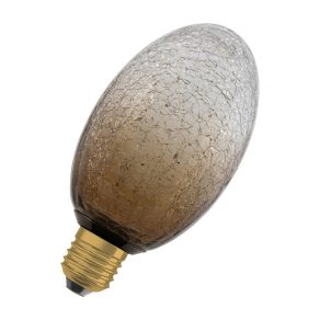   Osram Decor E27 LED sursă de lumină de design, lumină albă caldă, 300 lm, 3,5 W, sticlă colorată mată, maro