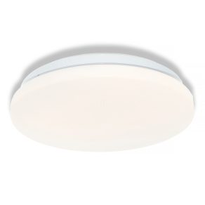   Lampă LED Osram Ceiling Round Sensor pentru baie, cu senzor de sunet și lumină, 26 cm, 12 W, 3000 K, 960 lm, alb mat
